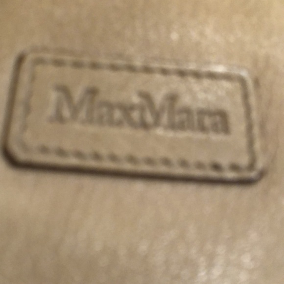 MaxMara large beige soft leather Tote bag - Picture 3 of 16